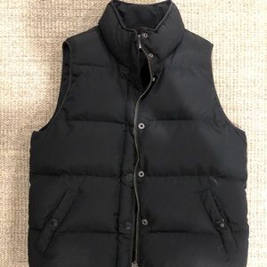 Black J.Crew Womens puffer vest